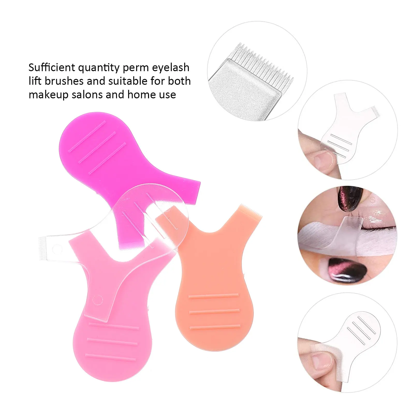 40Pcs Wimpern Pinsel Lash Dauerwelle Lift Set ABS Material Wiederverwendbar für Schönheit Salon Lash Lift Werkzeug Wimpern Curl liefert