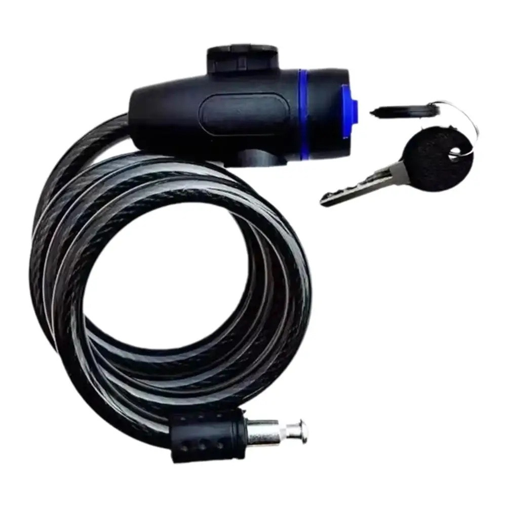 

Motorcycle Chain Lock Metal Anti Theft Bike Lock with 2 Keys Bike Lock Portable Security Motorcycle Electric Scooter Padlock