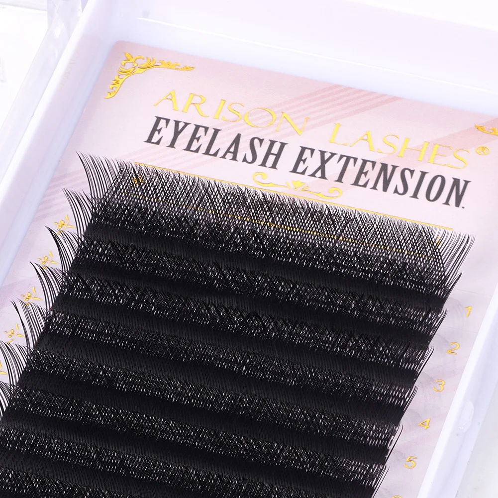 

ARISON YY Shape Eyelash Extension C/D Curl High Quality Wimpers Individual Eyelashes Soft Natural Invividual Lashes Wholesale