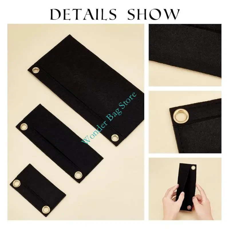 منظم محفظة اللباد H3CB، ملحقات تحويل المحفظة للمحفظة، حقيبة كروس، حقيبة مغلف، منظم هدية