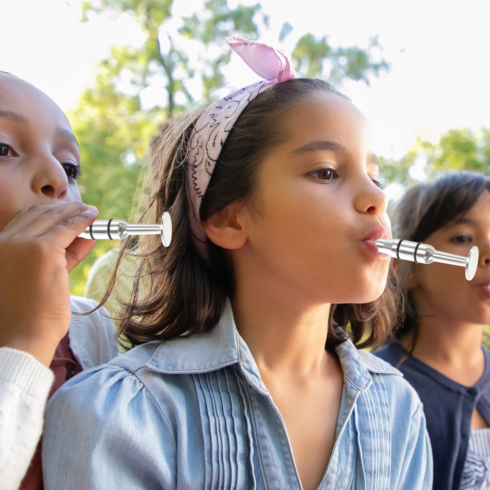 قطعة فم من النحاس لتدريب الشفاه بحجم صغير للتحكم في القوة متوافقة مع استبدال ملحقات البوق #1