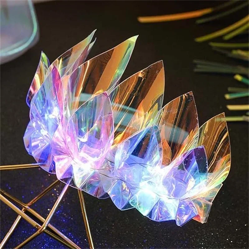 Wholesale Crown Headband Nightclub Headwear Glow Headband Party Rave Clothing Hair Accessories for Ladies and Girls