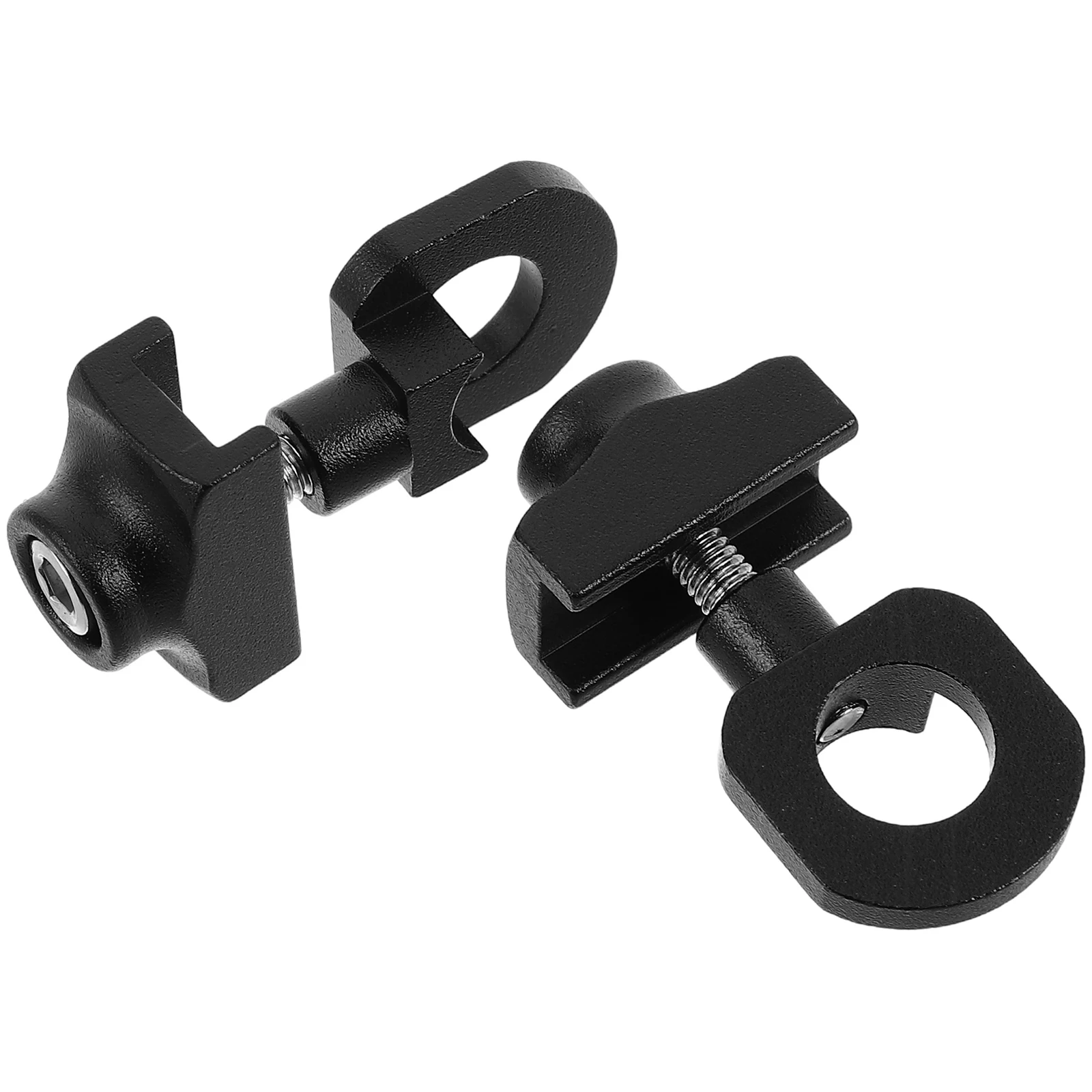 

2pcs Bicycle Tensioner Black Portable Aluminum Alloy Single Speed Bike Repair Kit Adjuster Bike Chain Repair Kit Guide