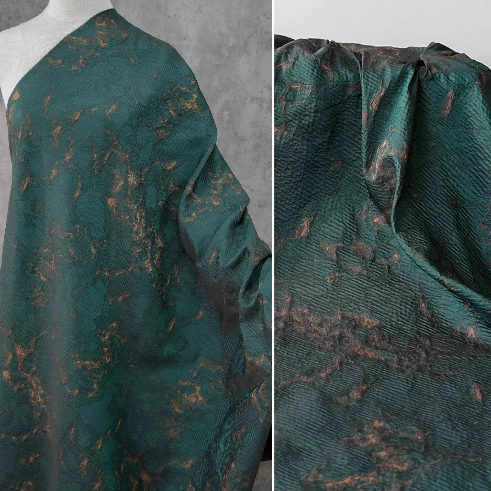 

1 ярд Необычные большие цветочные тканые жаккардовые ткани для лоскутного шитья DIY Пальто, верхняя одежда, костюм, дизайнерская ткань для сумок