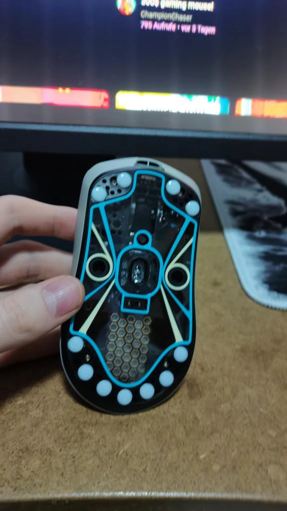 X-Raypad Jade Speed DIY Mouse Skates - نقاط PTFE عالمية D6.5mm #6