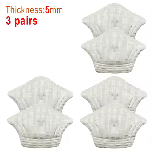 3pair/6pcs Insoles Patch Heel Pads for Sport Shoes Back Sticker Adjustable Size Antiwear Feet Pad Cushion Insert Insole - Image 10