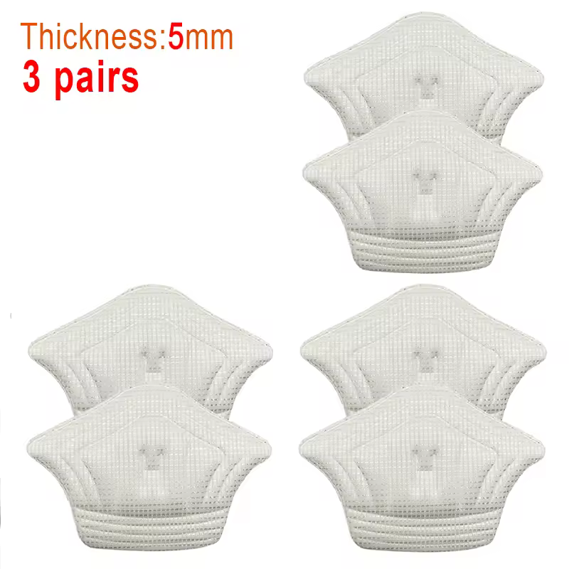 3pair/6pcs Insoles Patch Heel Pads for Sport Shoes Back Sticker Adjustable Size Antiwear Feet Pad Cushion Insert Insole - Image 10