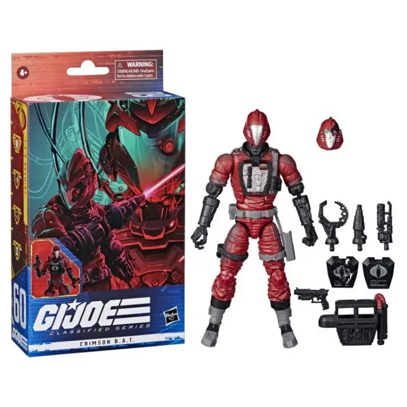 

G.I.Joe Top Secret 1/12 6 Inches Action Figures Crimson Bat Movie Anime Figure Model Collection Toy Gift Free