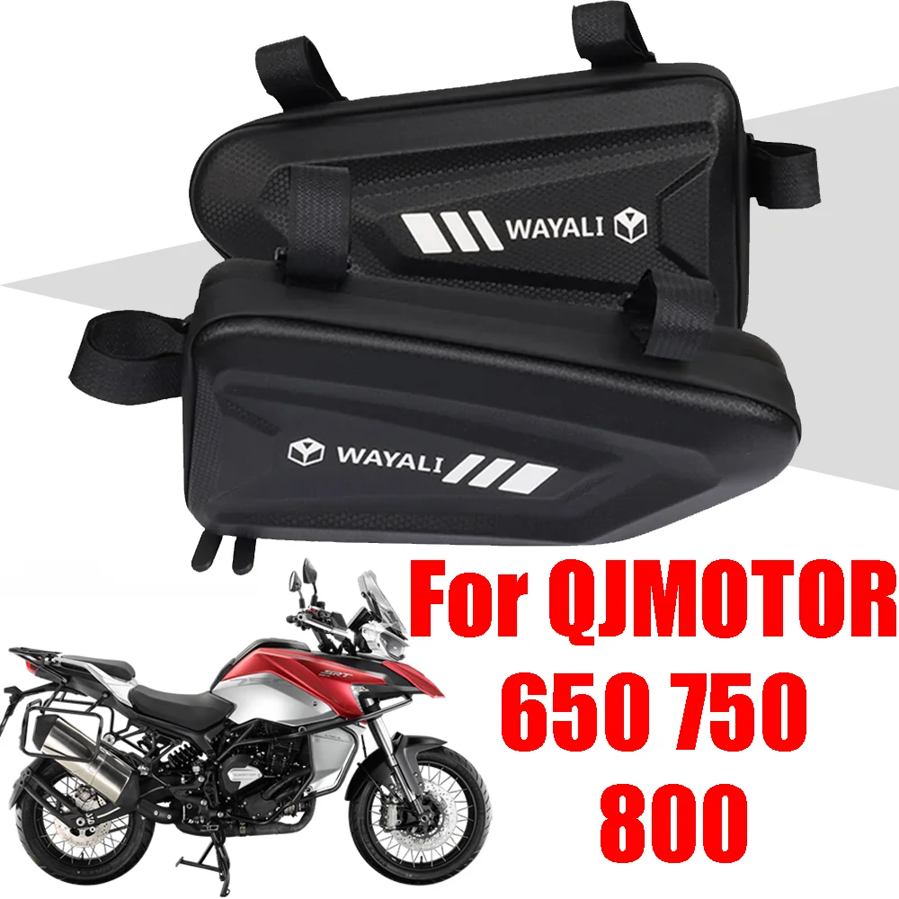 For QJMOTOR SVT 650 SRT 750 800 SVT650 SRT750 SRT800 SRT800X QJ650 QJ750 Accessories Side Bag Tool Bags Frame Bumper Storage Bag