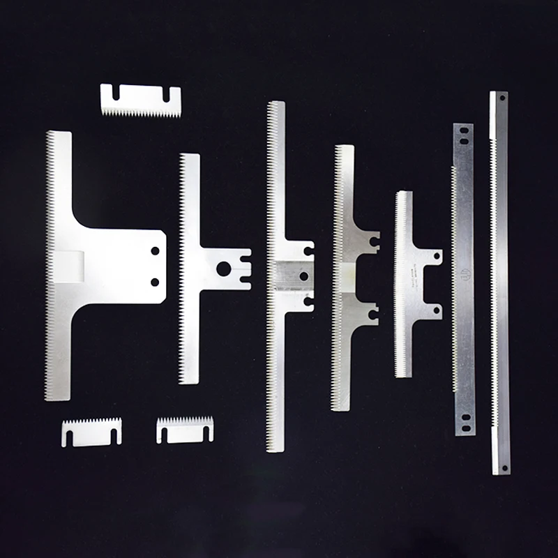 

Индивидуальные 240*48*2 Т-образная запечатывающая машина, резак, упаковочное оборудование, зубчатые лезвия