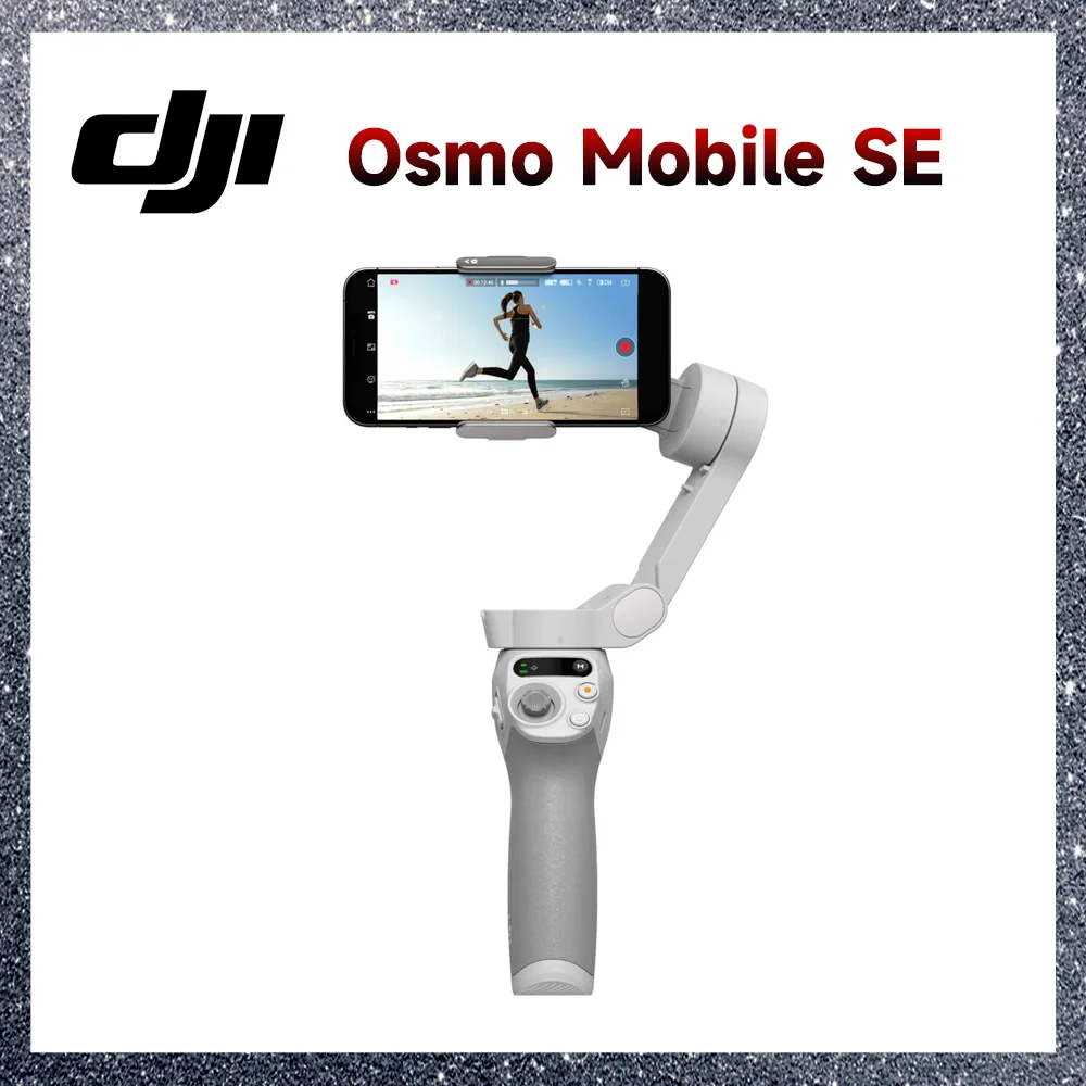 DJI Osmo Mobile SE 3-Axis Stabilization ActiveTrack 5.0 Easy Tutorials and One-Tap Editing Quick Roll Original Brand New Stock