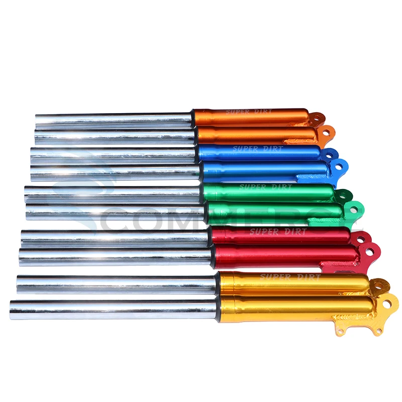 Motorcycle 510mm Front fork shock absorption 25mm for 47cc 49cc 2 stoke Mini Pocket Children Bike Motorbike Dirt pit bike parts