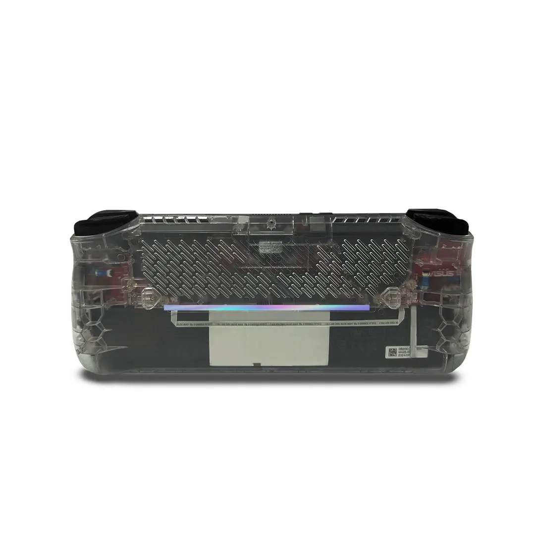 Transparent Back Plate Compatible for ROG Ally X DIY Clear Edition Replacement Shell Case Game Console Accessories