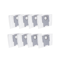 A13G-8Pcs Dust Bags Replacement for S8+ /S8 Pro Ultra / S7 MaxV Ultra / Q5 / Q5+ / + / Max+ Vacuum Cleaner Bag