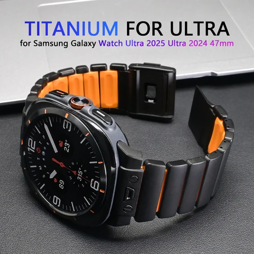 Correa De Titanio De Lujo Para Samsung Galaxy Watch Ultra