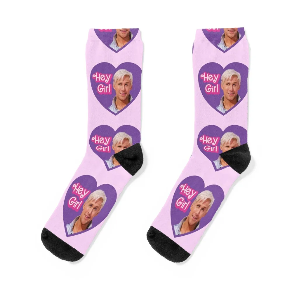 

Hey Girl.. Ken/Gosling meme mash up Socks Non-slip Run anti-slip Boy Child Socks Women's