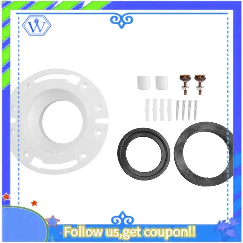 

M46K-High-Quality RV Toilet Seal & Flange Kit - Perfectly Compatible With RV 300/310/320 Series Toilets Easy Install