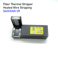 SAIVXIAN U9 Fiber Heated Wire Stripping Thermal Stripper thermal stripping of ribbon fiber with lithium battery Fusion Tool