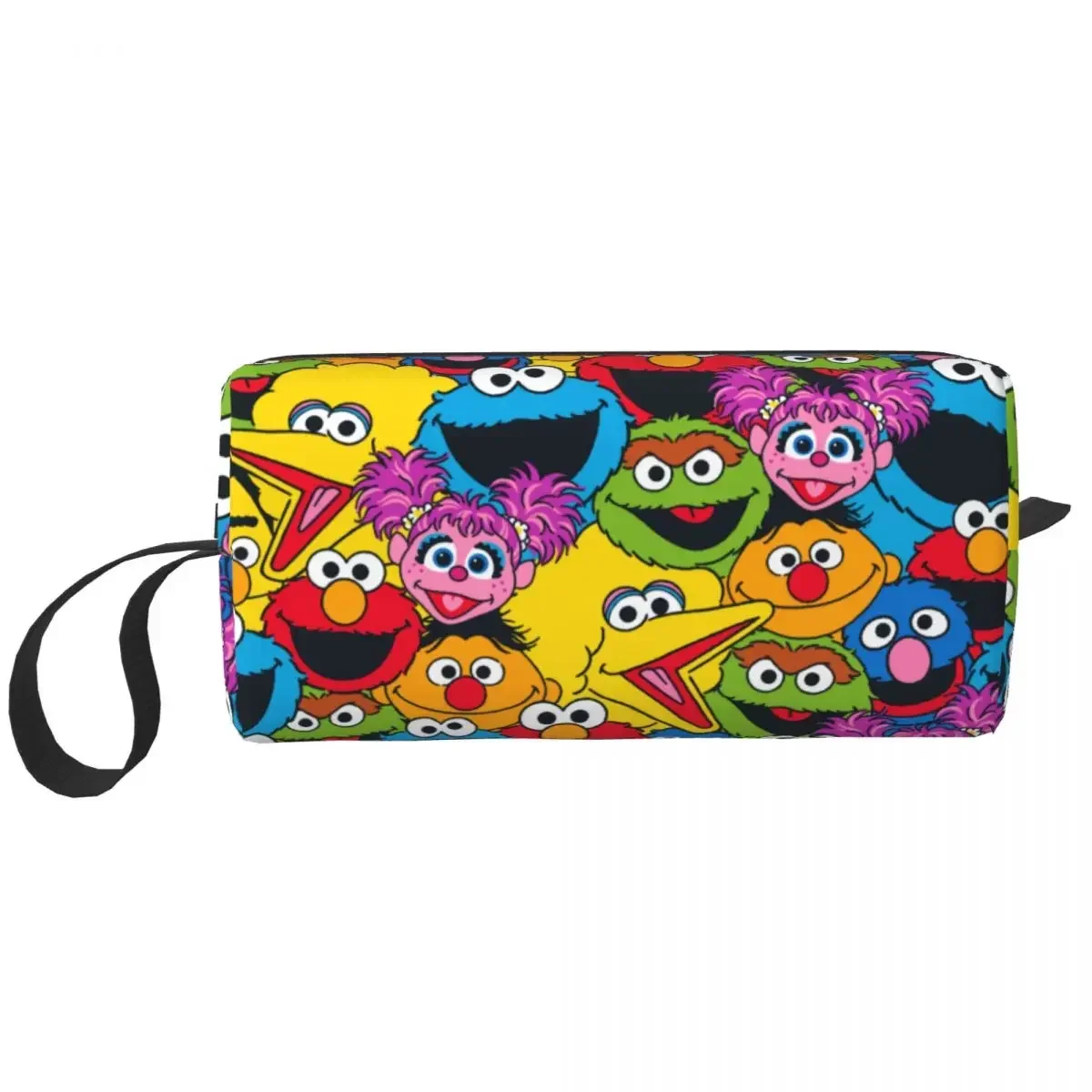 Cookie Crew Pattern Cookie Cosmetic Bag for Women Makeup Bags Travel Waterproof Toiletry Bag Organizer Pouch