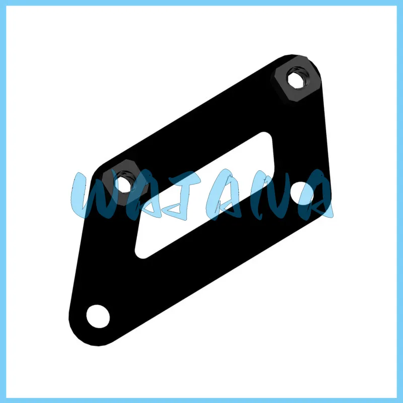 Kd150-u1 Front Mudguard Left / Right Lower Iron Bracket 1271200-154000 / 1271200-155000 For Kiden Original Part