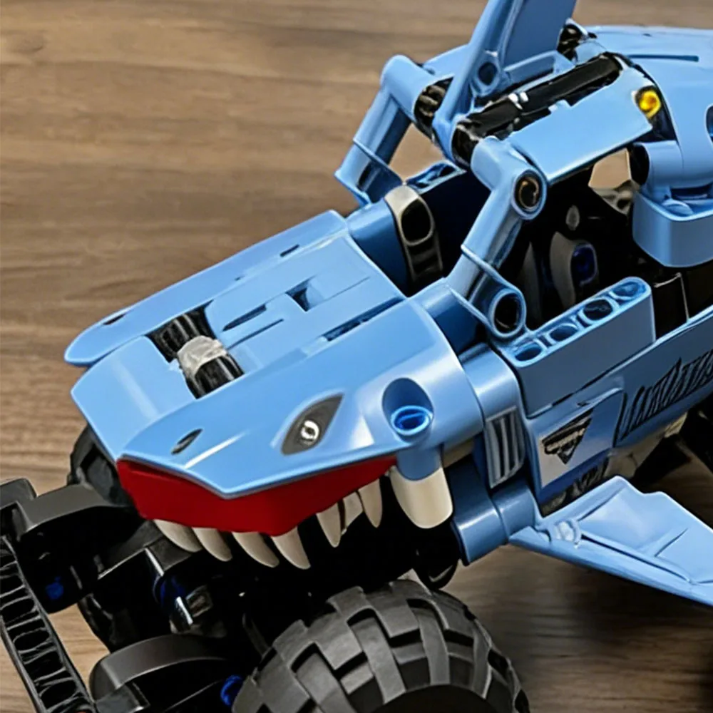 Conjuntos de blocos de construção de veículos off-road com roda gigante legal 42134 adequados para presentes de Natal compatíveis com partículas Legoed