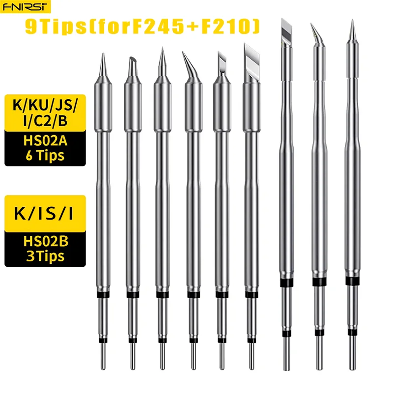 FNIRSI HS-02 DWS-200 ملحقات محطة اللحام F210/F245 مقبض ذراع الروبوت الحديد تلميح الجمعية أداة لحام عدة