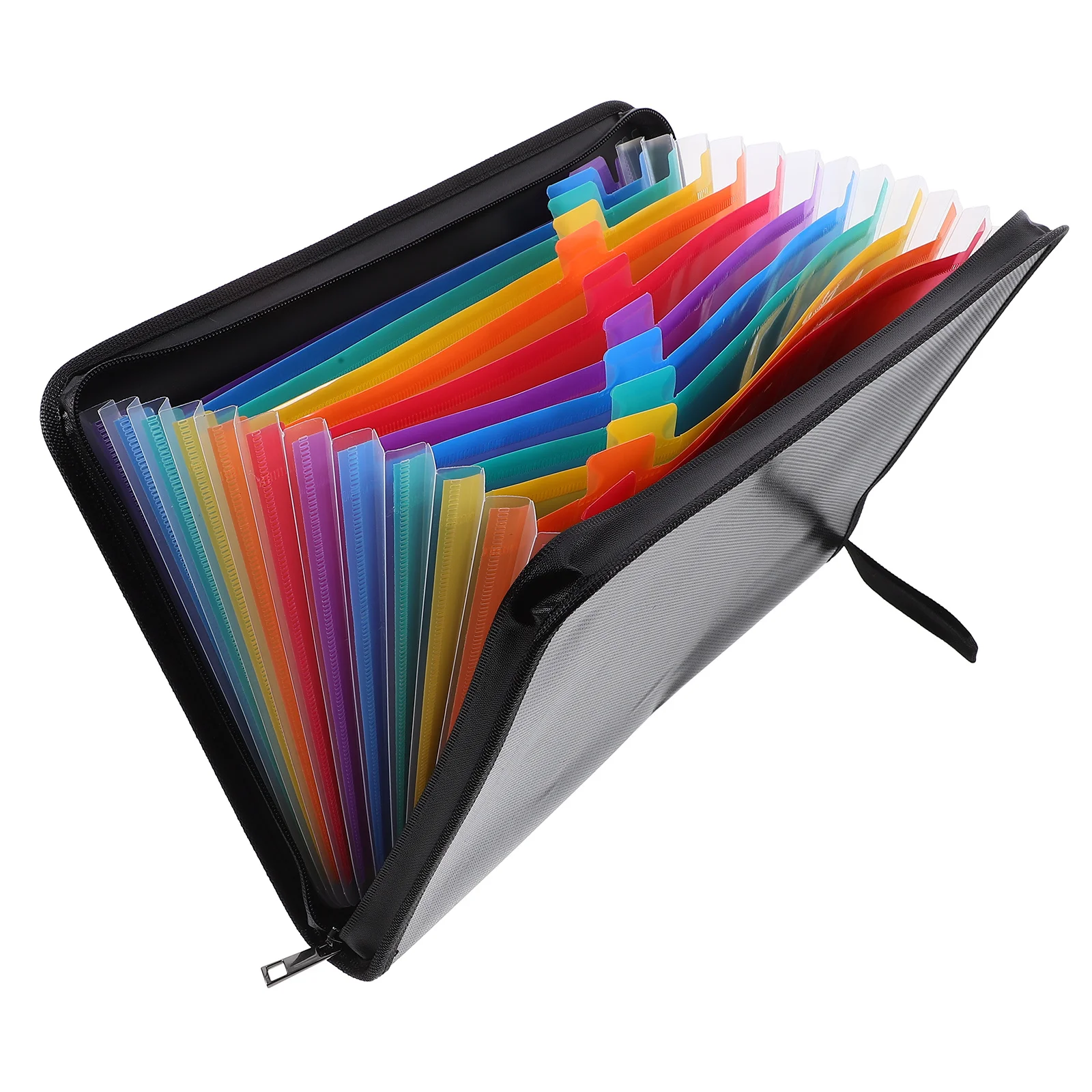 توسيع مجلد الملفات مقاوم للماء متعدد الوظائف منظم سعة كبيرة تخزين المستندات المنزل مكتب استخدام سهل حمل صغير