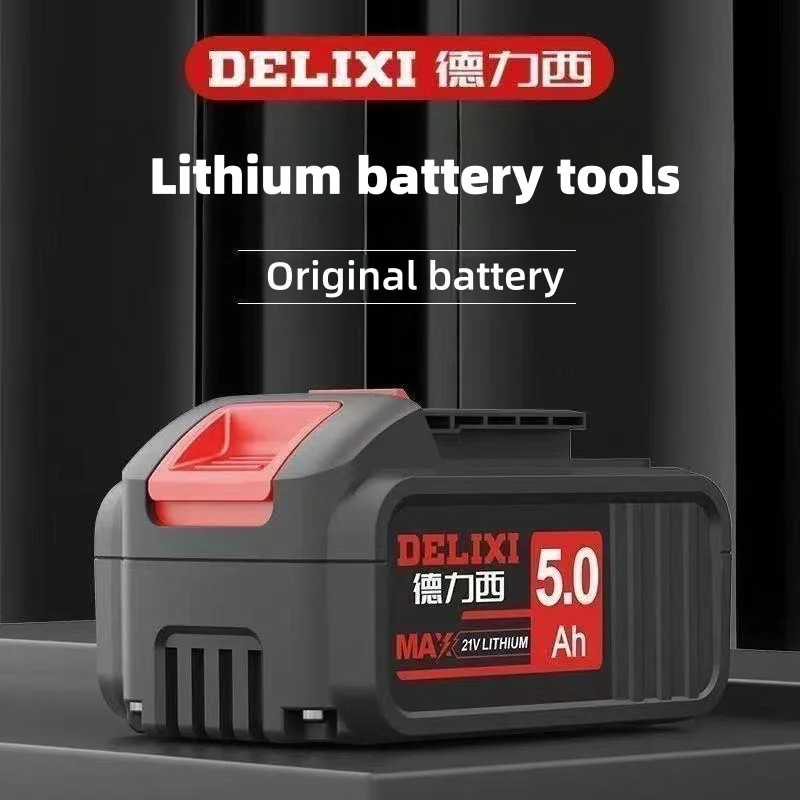 New Original 21V 4Ah -7.5Ah Battery for DELIXI Compatible Electric Hammer Electric Hand Drill Percussion Drill Cutting Machine
