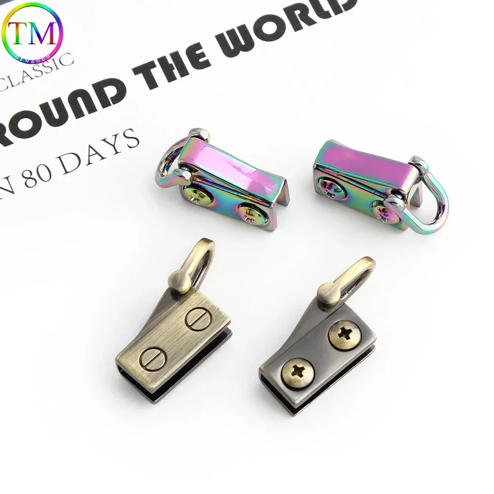 

6 colors Metal Clip Side Clips for Bag Clips Bag Accessories Hardware accessories With Key Chain Strap Making Parts