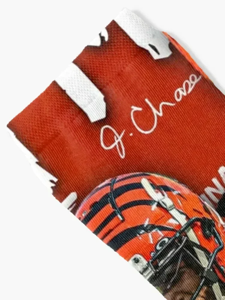 جوارب Ja'Marr Chase للأطفال للتنزه سيرًا على الأقدام هدية للرجال جوارب نسائية للرجال