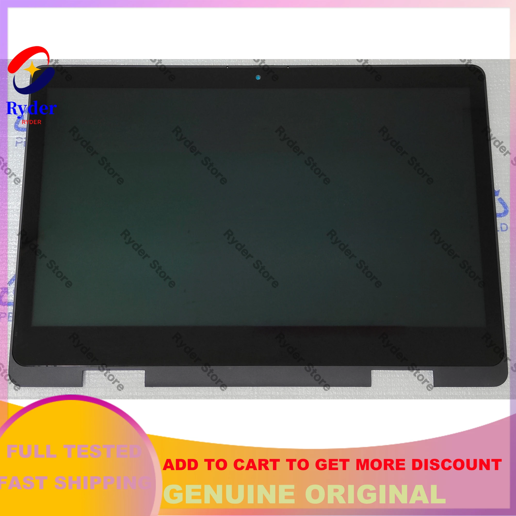 

14-Inches LCD Display Touch Screen For Inspiron 14 5491 5481 2-in-1 p93g p93g001 Laptop Digitizer Replacement Assembly 40pins