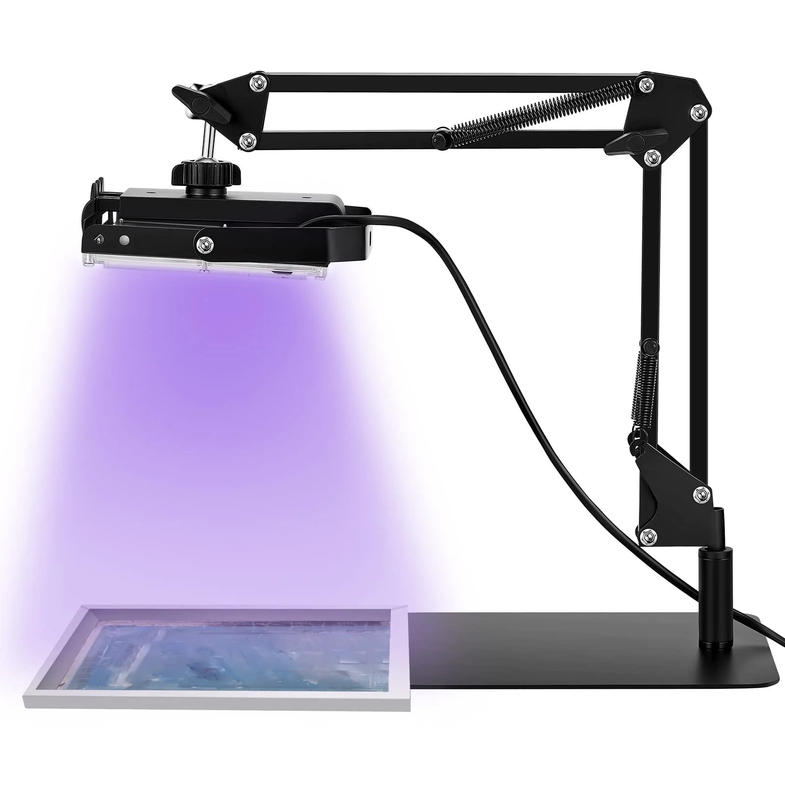 

Big LED UV Screen Printing Exposure Unit 110V 220V Light Stand Photo Emulsion Curing Lamp Emulsion Cyanotypes Office Accessory