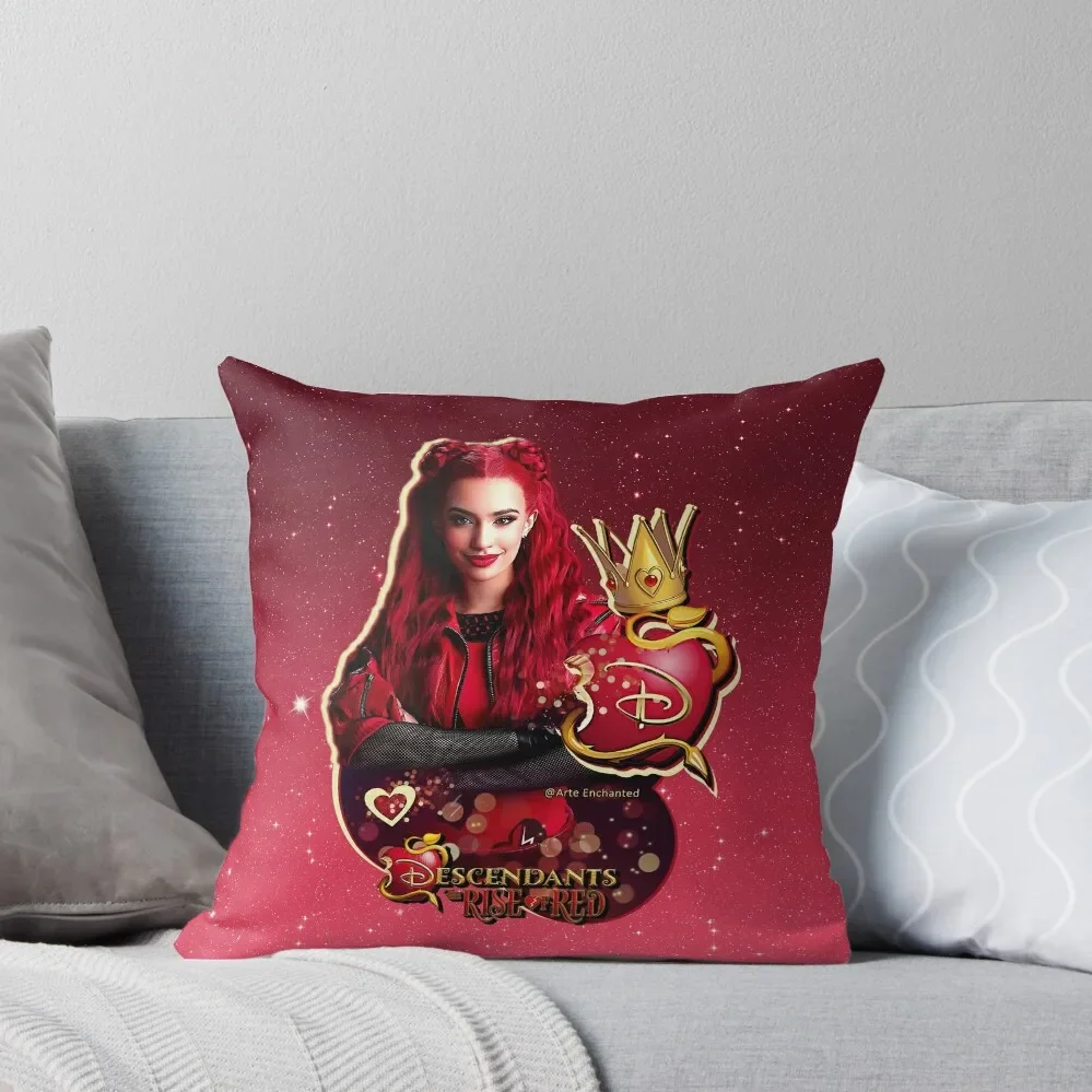 

Descendants 4 The Rise Of Red - Kylie Cantrall Throw Pillow Pillowcases For Pillows pillow