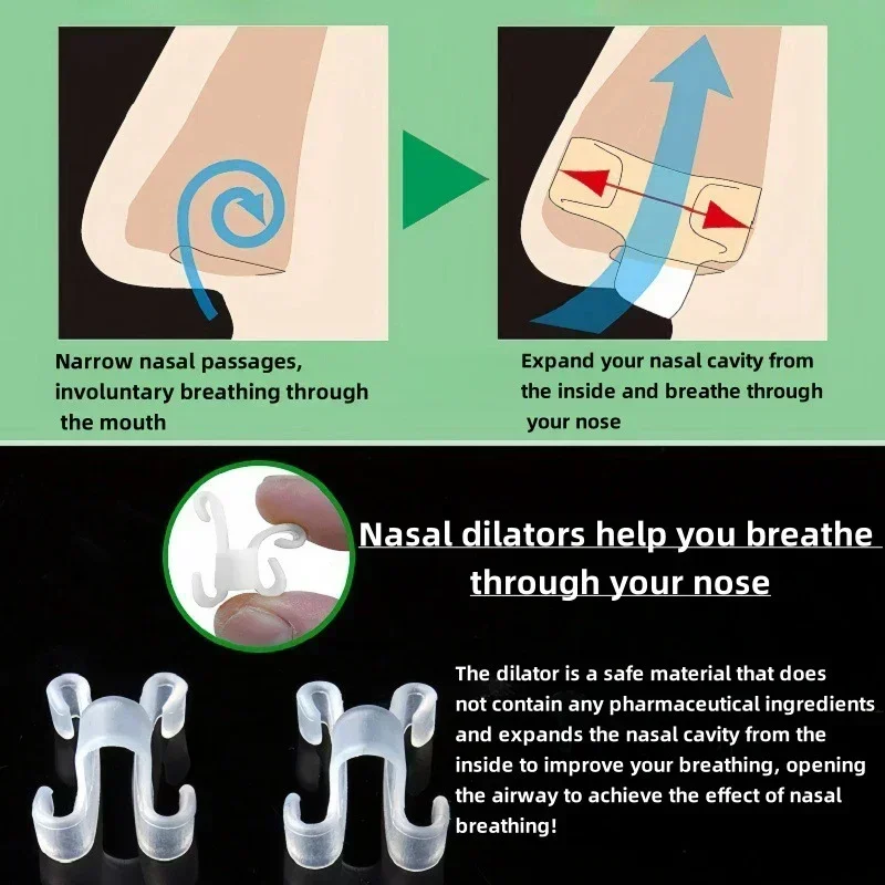 

Anti Snore Nasal Dilators Breathe-Easy Stop Snoring Cones Congestion Aid Sleeping Aid Equipment Stop Snoring Nasal Dilators