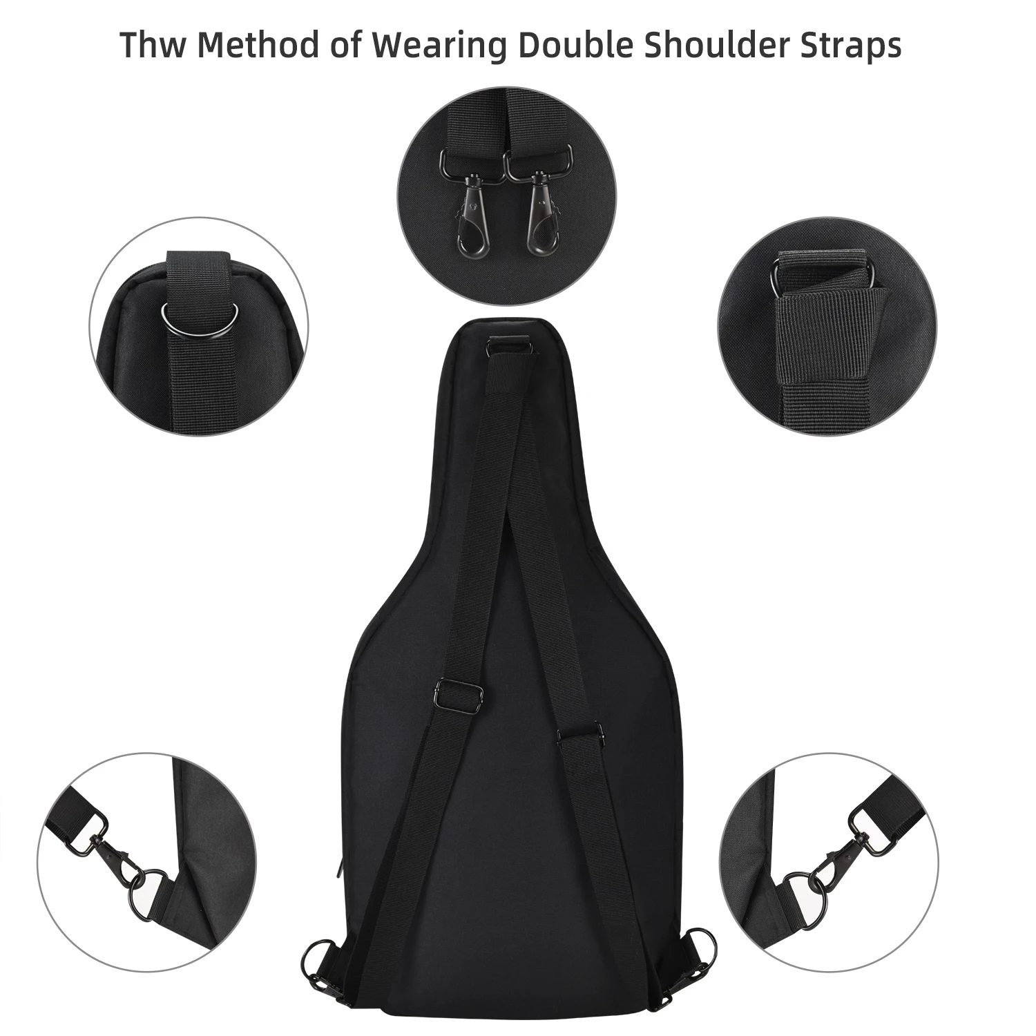 Étui de transport Portable, sangle d'épaule réglable, sac de rangement de voyage, antichoc et anti-rayures pour contrôleur de guitare PDP Riffmaster