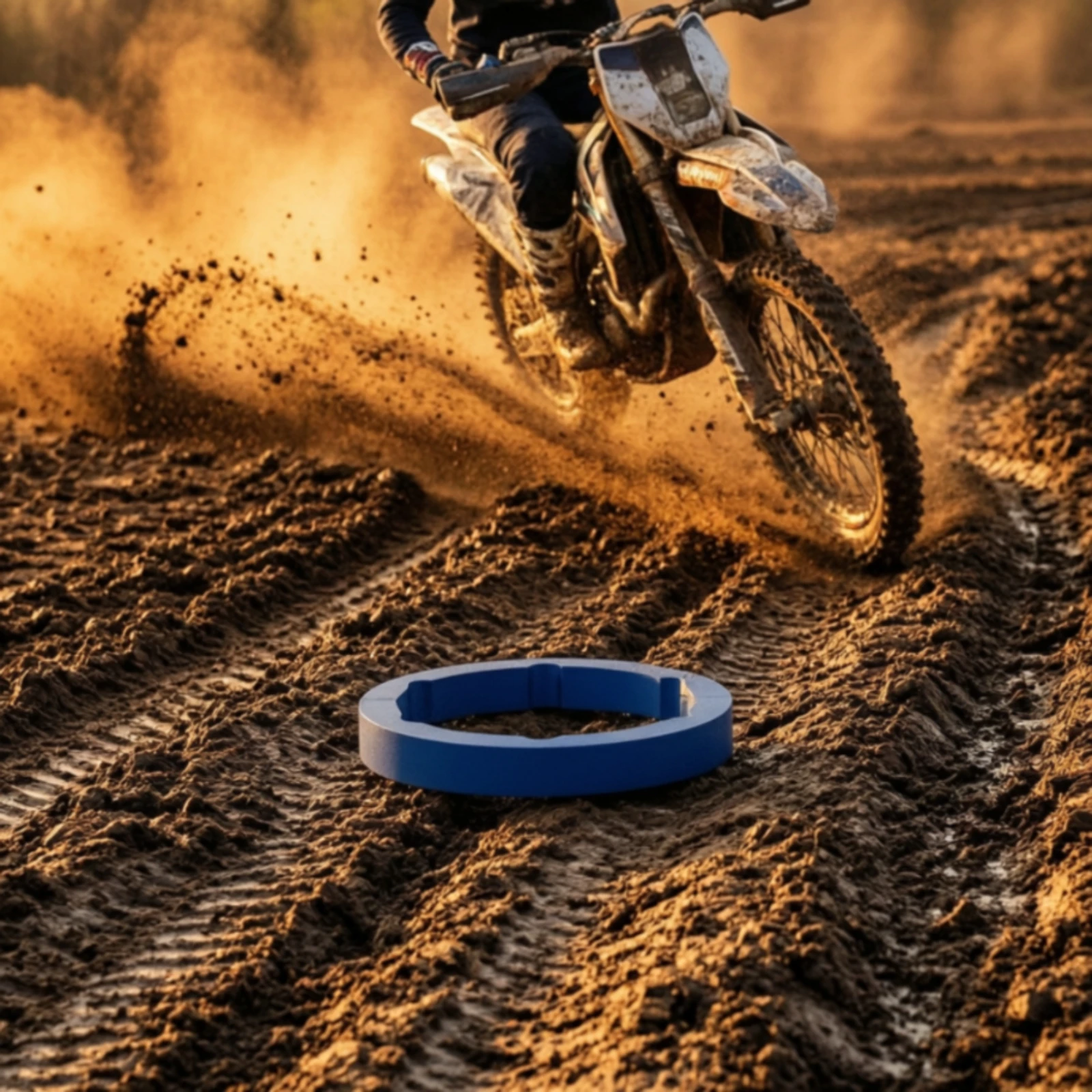 Chain Guide Protector Long-Lasting Motorcycle Chain Guide Circular-Shaped Easy to Install for Riders, off-Road, off-Road Racing