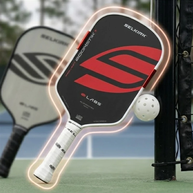 

Selkirk LABS Project Boomstik T700 Carbon Fiber Elongated Pickleball Paddles USAP Approved High Spin Control Professional Racket
