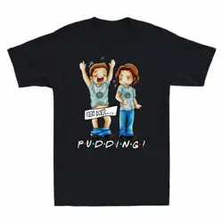 Pudding Oh My Supernatural Dean & Sam Winchester Funny Parody Men T-Shirt CottonSummer printing High quality cotton