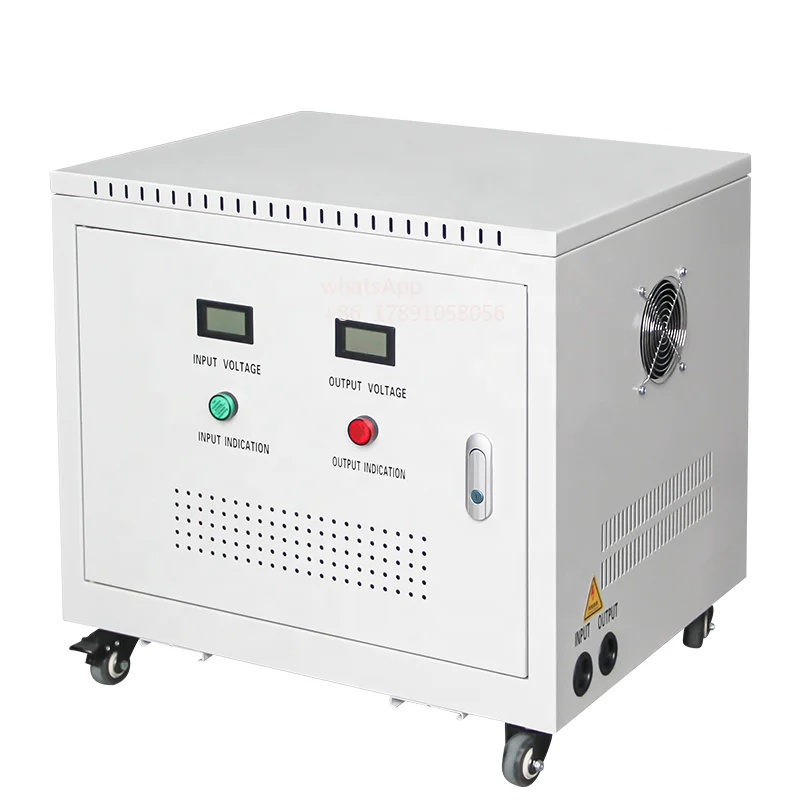 220v To 380v 400v 440v Step Up 5kva 10kva 15kva 20kva Step Down 3 Phase Transformer