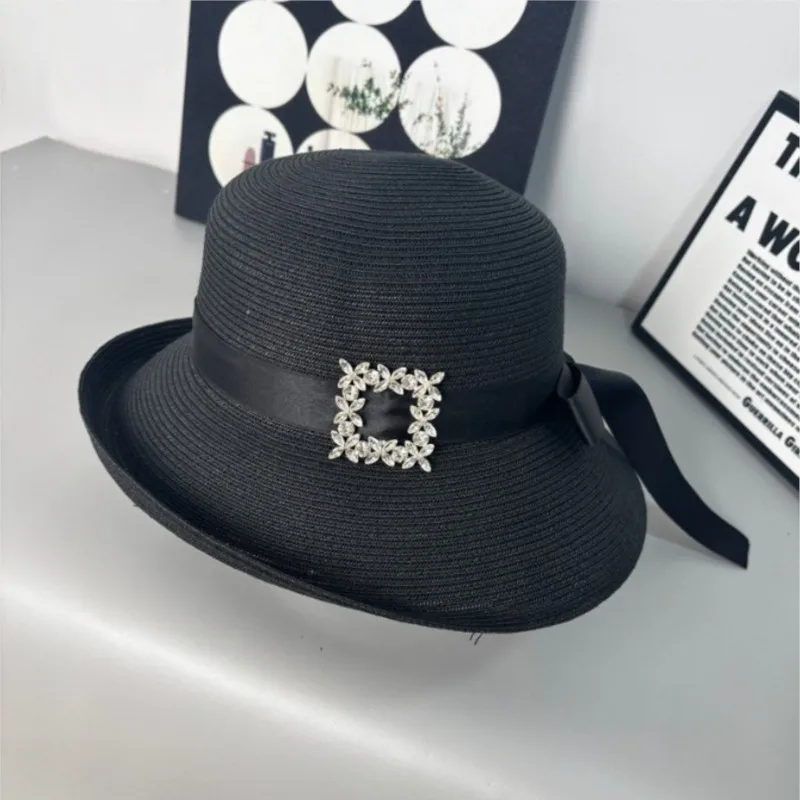 Fashionable new sun-protective hat foldable children's vacation and outing