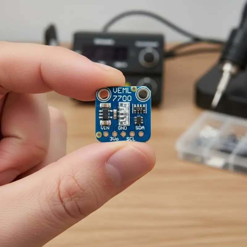 VEML7700 Ambient Light Sensor Module 1 Set I2C Digital Output Improved Light Measurement for Raspberry Pi Office Automation