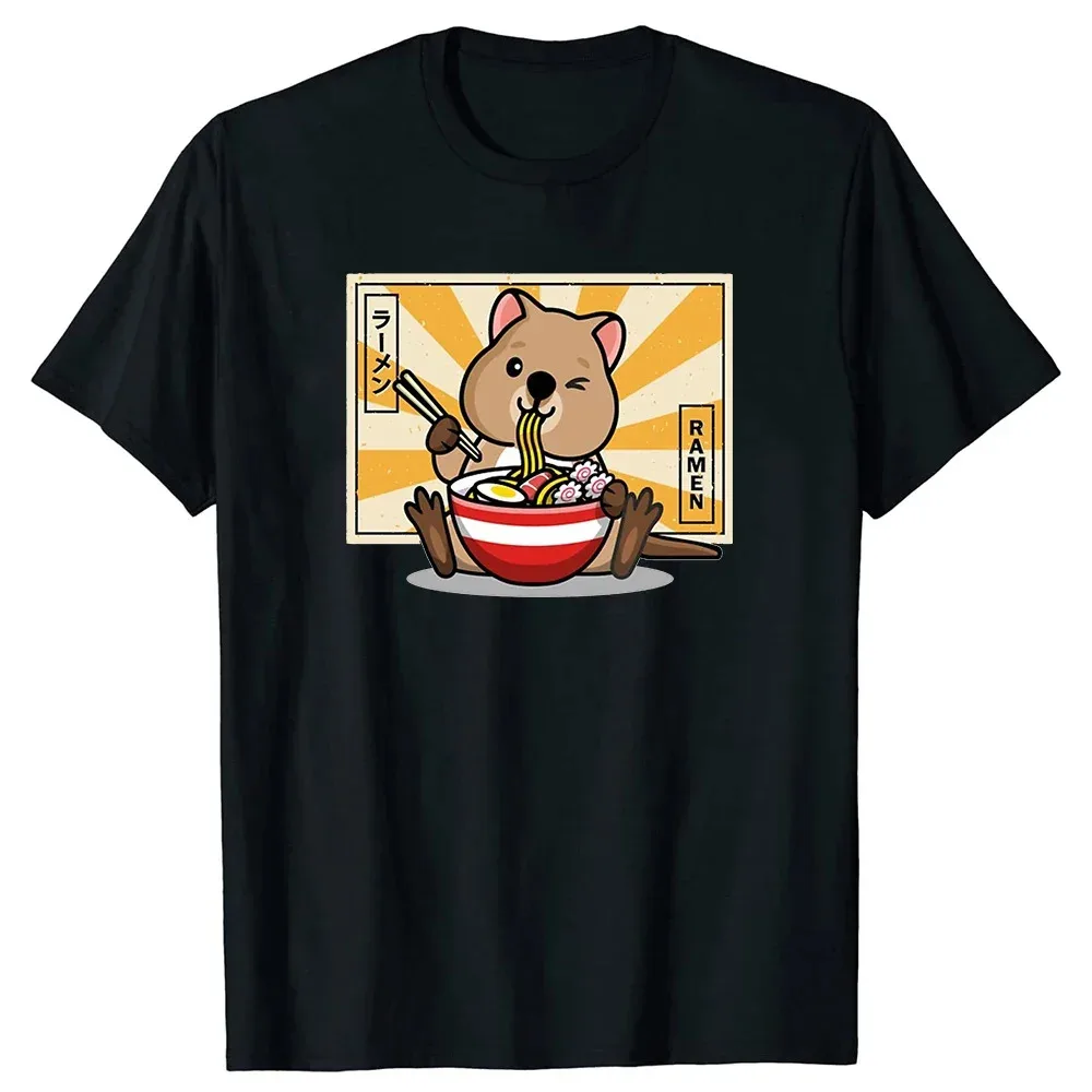 Funny Quokka Australia T Shirts Graphic Cotton Streetwear Short Sleeve Birthday Gifts Summer Style T-shirt Mens Clothing