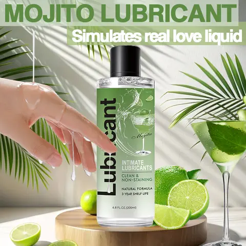 Fruity Gel Lubricant Water Solubility Transprant Lubricant Mojito Body Lube For Adult Homosexxual Personal sexx Intimate Products