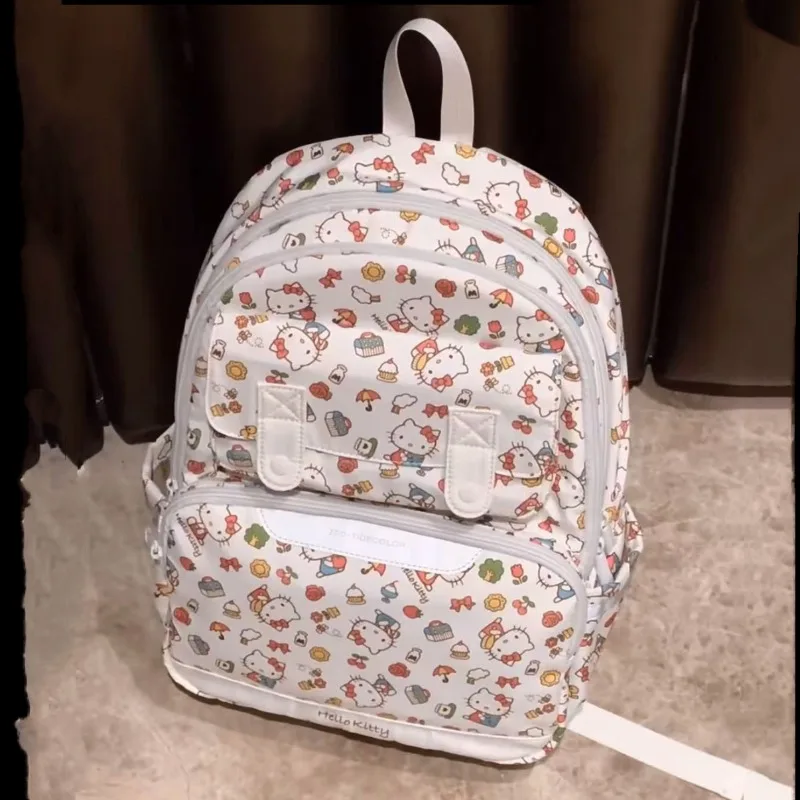

Новый рюкзак Hello Kitty, легкий рюкзак большой вместимости, студенческая сумка для путешествий, пеших прогулок и прогулок, сумка для хранения компьютера, подарок для девочки
