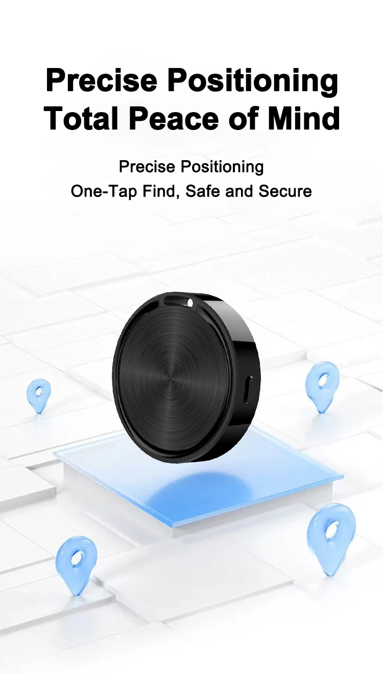 Tag Kompatibel mit Android Find Hub Bluetooth GPS-Tracker Google Find My Airtag Schlüsselanhänger Smart Tag Smart Life Positionierungsfinder – Detail 4
