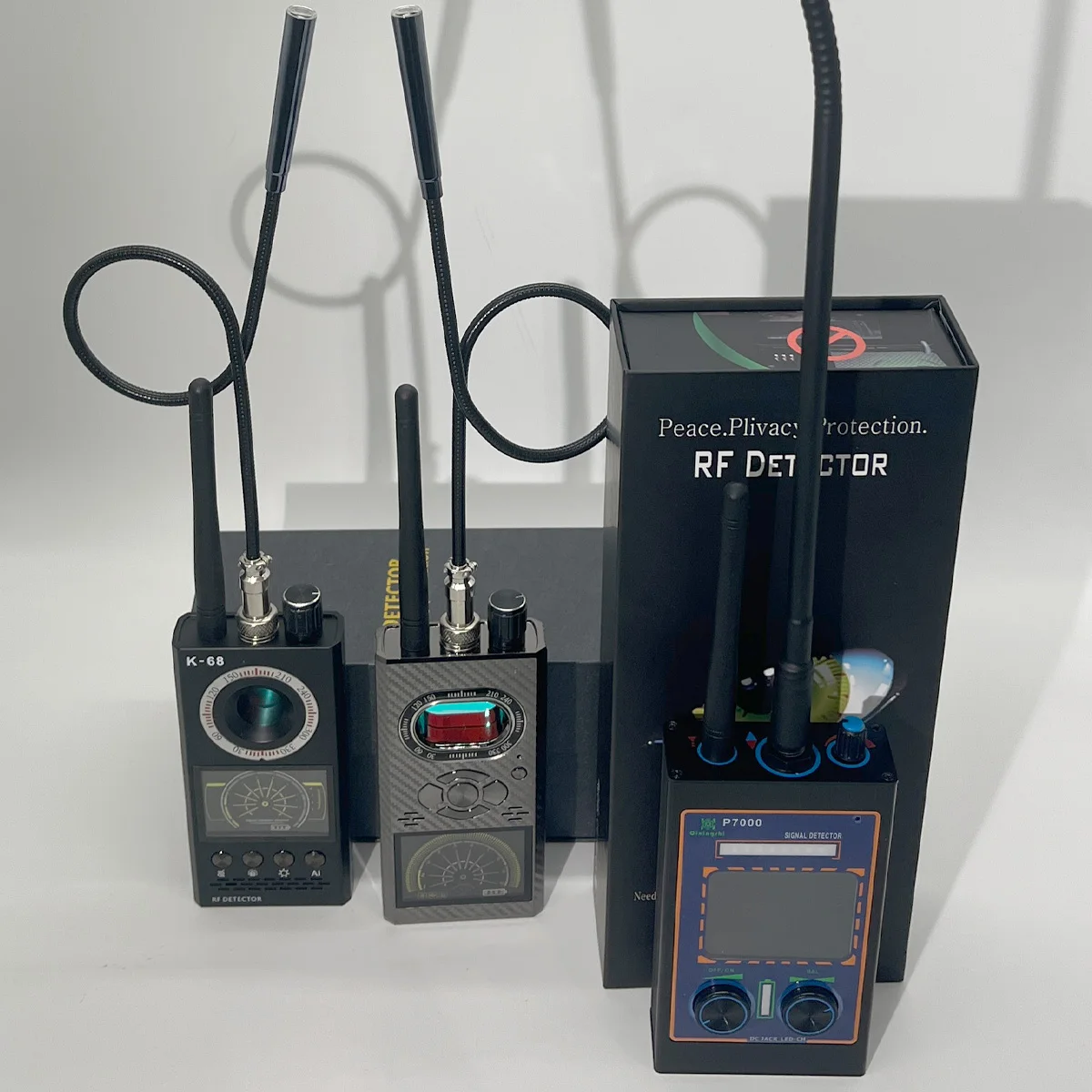 

K99 Multi-Functional Anti Spy Detector GPS Tracker Finder Hidden Camera Detector with Infrared and Magnetic Detection