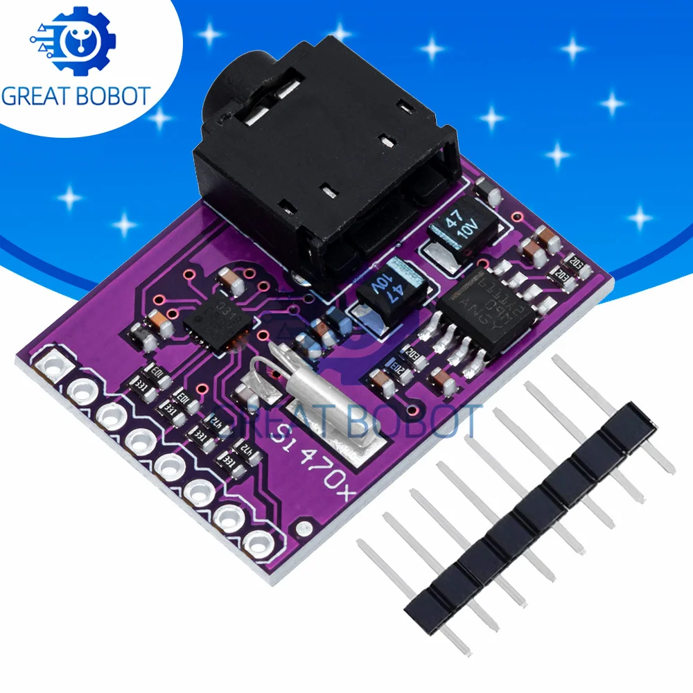 BS Si4703 RDS FM-радио тюнер, оценочный коммутационный модуль для Arduino AVR PIC ARM, модуль фильтрации обслуживания радиоданных данных