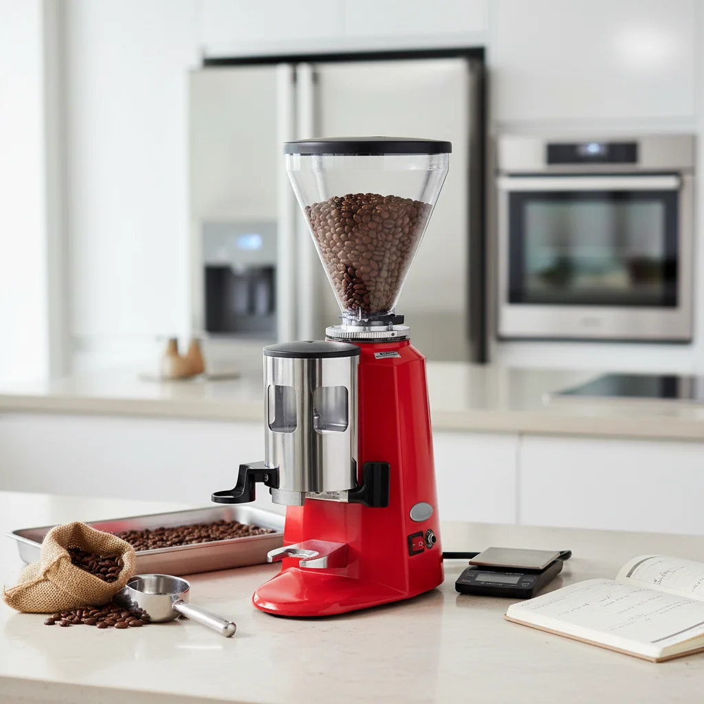 Cost Effective 1kg Commercial Espresso Grinder Machine Grinding Machine for Micro Roasteries Pop up Coffee Shops