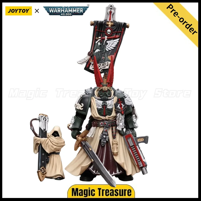 【Pre-sale】 JOYTOY Warhammer 40k 1/18 Action Figure Dark Angels  Master Azrael Anime Toys Christmas Gift