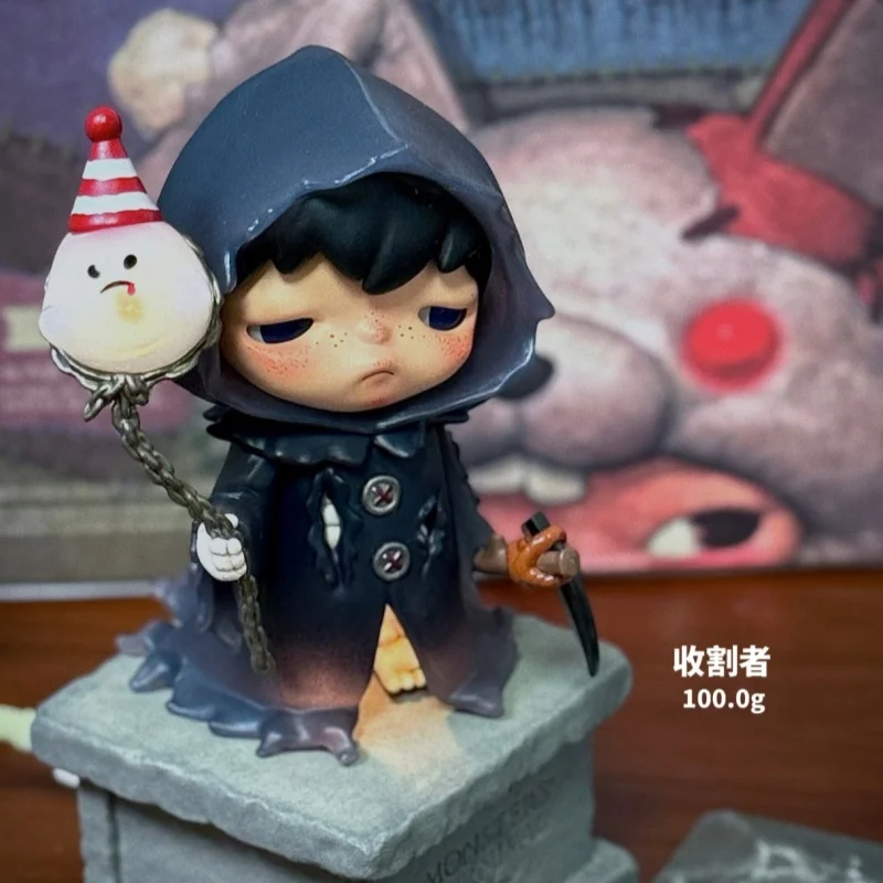 

Подлинная новая слепая коробка Popmart Hirono Monster's Carnival Series, милая кукла, модная игрушка, украшение для дома, праздничный подарок, модель Kawaii
